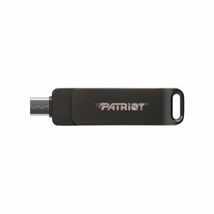 USB zibatmiņa PATRIOT Rage R550 32GB 100 MB/S USB A+C grozāma (PE32GR550DSAD) melna