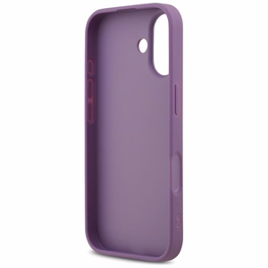 Guess Fixed Glitter Big 4G viedtālruņa apvalks iPhone 17 - violets