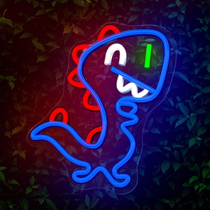 Neon PLEXI LED JURASSIC BABY DINO zils FLNJ01 Forever Light