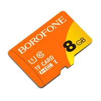 Borofone Atmiņas karte MicroSD 8GB SDHC Class10 75MB/s