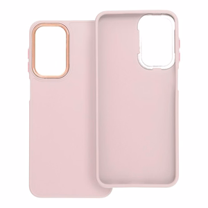 Чехол Samsung A23 5G Frame пудровый розовый
