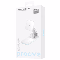Proove bezvadu lādētājs Energy Fold 3 in 1 balts