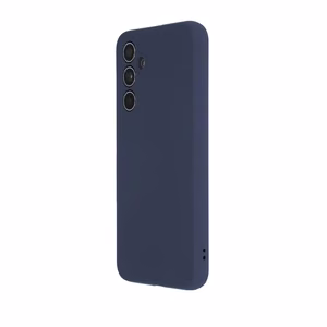 Silikona mīksts viedtālruņa apvalks Samsung Galaxy S23 FE tumši zils