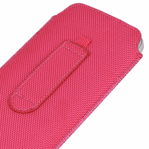 HIT Pouch Case (XL izmērs) Iphone 15/15 Pro/Iphone 16/16 Pro/Samsung S24/S24 Plus/S25/S25 Plus/A53/A55 5G dizains 2 rozā