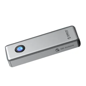 Orico OUM2-G20 M.2 NVME USB-C 3.2 20Gb/s disku ierīce - sudraba