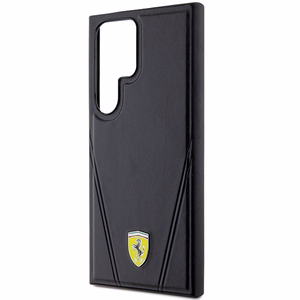 Ferrari Hot Stamp V Lines MagSafe чехол для Samsung Galaxy S24 Ultra - чёрный
