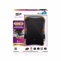 Silicon Power Armor A30 external hard drive 2000 GB melns
