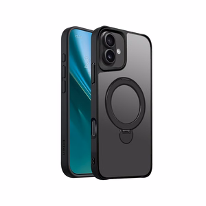 Etteri Matēts Mag Ring maciņš for iPhone 16 Plus 6,7" melns
