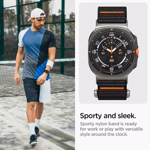 Siksniņa SPIGEN DURAPRO FLEX SAMSUNG GALAXY WATCH ULTRA (47 MM) melns