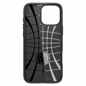 Spigen Liquid Air viedtālruņa apvalks iPhone 16 Pro Max - melns