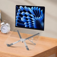 Tech-Protect ULS300 klēpjdatora statīvs - sudrabains