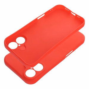 Mīksts viedtālruņa apvalks IPHONE 16 - sarkans