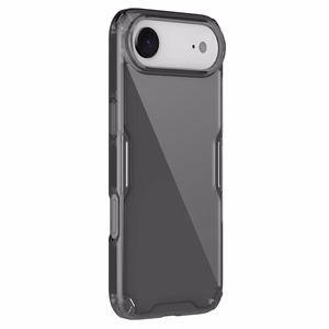 Nillkin Nature TPU Pro viedtālruņa apvalks iPhone 17 Air - Daļēji caurspīdīgs melns