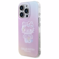 Hello Kitty IML 50. gadadienas magnētiskais iPhone 16 Pro viedtālruņa apvalks - rozā