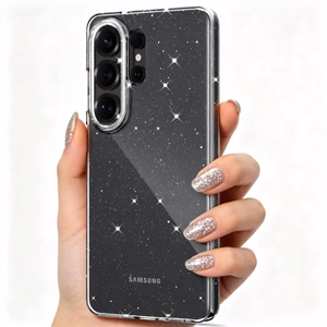 Tech-Protect FlexAir Maciņš for Samsung Galaxy S26 Ultra - Clear and Glitter