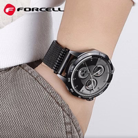 FORCELL F-DESIGN FS10 nerūsējošā tērauda siksniņa SAMSUNG Watch 22 mm zelta