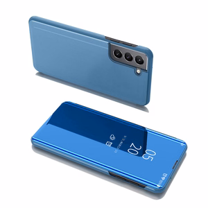 Clear View Case zils vāciņš Samsung Galaxy S22 + (S22 Plus)