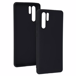 Matēts aizmugurējais viedtālruņa apvalks HUAWEI P30 PRO melns