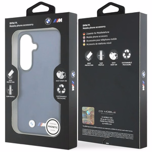 BMW M Metal Logo MagSafe maciņš Samsung Galaxy S26 - Navy zils