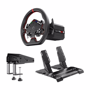 PXN VD6 DBT komplekts - VD6 bāze + WDS R2 rokturi + PD HM bremžu/gāzes pedāļi + Z9 skava