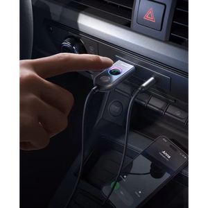 Adapteris Joyroom JR-CB6 pelēks (Ievade: Bluetooth 5.3 / Izvade: AUX)
