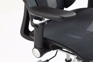 Activejet ergonomiskais biroja krēsls YK848, melns