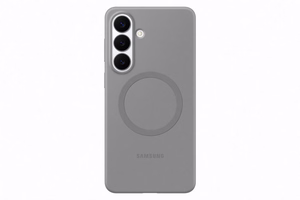 Samsung Silicone Magnet maciņš priekš Samsung Galaxy S26+, saderīgs ar MagSafe – pelēks