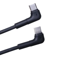 Maxlife MXUC-09 leņķa kabelis USB-C - USB-C 1,0 m 60W melns
