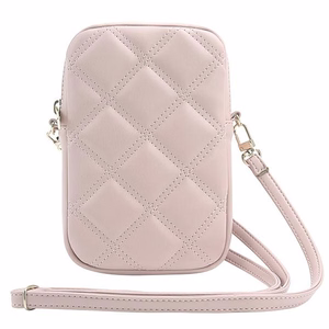 Guess soma GUWBZPSQSSGProzā/pink Zip Quilted 4G