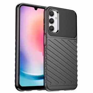 Pastiprinātais Samsung M34 Thunder apvalks - melns