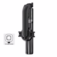 Blavec pašbilžu statīvs Aluminium Fusion P-07 Magsafe trijkājis + tālvadības pults + 2 lampas 1,4 metri (SSFP07-MTR2LB14) melns