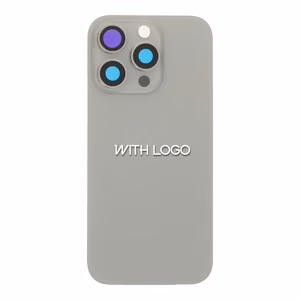Aizmugurējais vāks saderīgs ar iPhone 16 Pro Max / Natural Titanium / (bez NFC savienotāja) / OEM