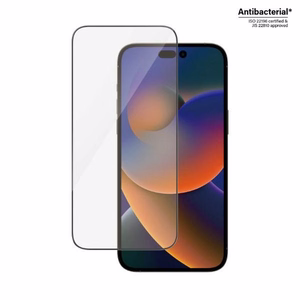 PanzerGlass Ultra-Wide Fit antibakteriālais rūdītais stikls iPhone 14 Pro Max viedtālrunim