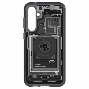 Spigen Ultra Hybrid viedtālruņa apvalks Samsung Galaxy S23 FE - tumši pelēka (Zero One raksts)