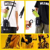 WILDMAN Velosipēda soma R1 ūdensizturīgs 1L bottle melns