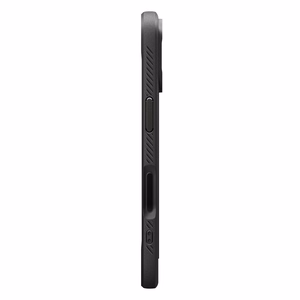 Spigen Rugged Armor Mag Чехол совместимый с MagSafe для iPhone 17 матовый чёрный