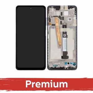 LCD Displejs Saderīgs ar Xiaomi Poco X3 Pro (X3) ar Frame / Metal Bronze / OEM