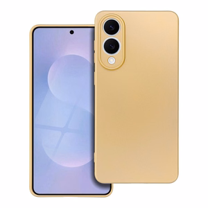 Чехол для Samsung S25 Edge Metallic золотой
