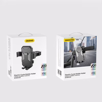 Velosipēda / motocikla tālruņa turētājs Dudao F7C – melns