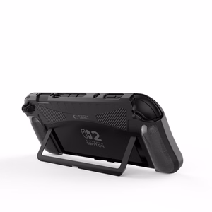 Tech-Protect TPUCarbon viedtālruņa apvalks Nintendo Switch 2 - melns