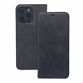 Viedais Suede maciņš for iPhone 17 Pro Max 6,9" melns
