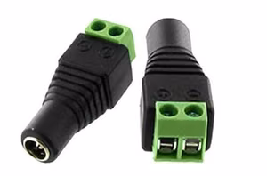 Sieviešu DC ligzdas savienotājs 2.1mmx5.5mm, 10 gab.
