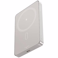 Portatīvais lādētājs USAMS CY Series CD242 10000mAh 20W Magnetic Wireless titanium