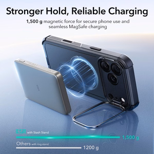 ESR Cyber Kickstand MagSafe Чехол для iPhone 17 Pro - чёрный