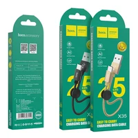 USB kabelis Hoco X35 Type-C 0,25 m melns