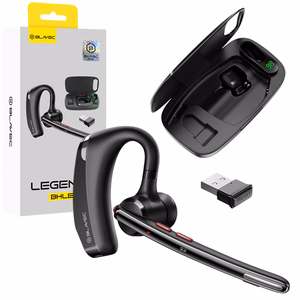Blavec Legend 5 Multipoint Bluetooth austiņa ar mikrofonu (BHLE5-B), melna