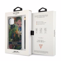 Guess GUHCP13SHFLSB iPhone 13 mini 5.4" zils/zils cietais apvalks Ziedu Siksniņa