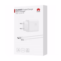Lādētājs Huawei CP404B SuperCharge 22.5W USB-A + USB-A uz USB-C kabelis 1.0m balts