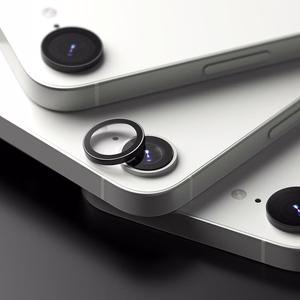 Ringke Camera Frame Protector 2-pack for iPhone 16e / 17e - Black