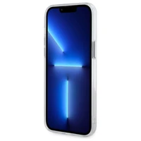 Karl Lagerfeld IML Metāla Choupette galva MagSafe apvalks iPhone 14 Pro Max - balts